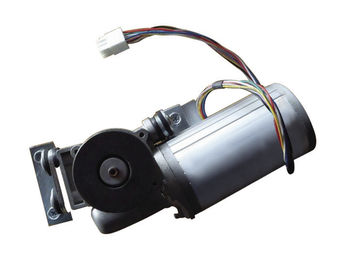 มอเตอร์เกียร์ DC สำหรับระบบประตูอัตโนมัติ, สีส้ม, 24VDC 65W 4200rpm