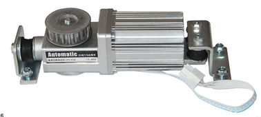 เคลือบอลูมิเนียมสีเงินลูกรอกประตูเปิด motorr 24VDC 65W 4200rpm