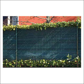 สีเขียวเข้ม HDPE วัสดุรั้วสุทธิสวนระเบียง Shade ตาข่าย