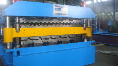 IBR และลูกฟูกม้วนสองชั้นขึ้นรูปควบคุมเครื่อง 5.5 KW PLC