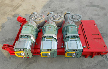 CE อนุมัติแร็ค 1 ตันสีแดงและ Pinion รอกกับเสาแบบจุ่มร้อนชุบสังกะสี