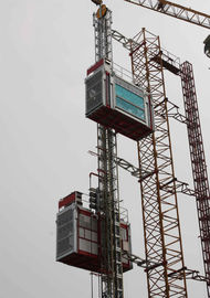 แร็คแอนด์พิเนียนและติดตั้งระบบไฟฟ้ารอก / ก่อสร้างลิฟท์ 3200kg ที่มีประสิทธิภาพสูง