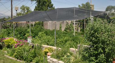 หน้าจอพลังงานสูงสวน Shade ตาข่ายสำหรับ Courtyard, HDPE กับยูวี