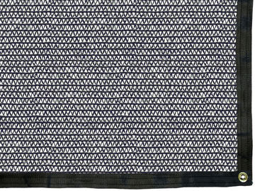 HDPE ทน UV รั้ว Sun Shade สุทธิการ์เด้น 80% - อัตรา Shade 100%