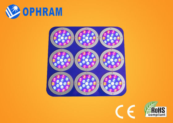 เอพิสตาแดง / สีฟ้าเต็มสเปกตรัม LED เติบโตไฟกับกรณีโลหะ