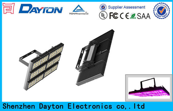 Alu6063 สีม่วง 3W ชิปเต็มสเปกตรัม LED เติบโตไฟ 180W, UL CE ROHS FCC