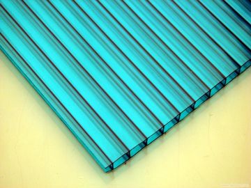 กันเสียงฉนวนความร้อนน้ำหนักเบาโพลีคาร์บอเนตแผ่นกลวง 4mm-30mm