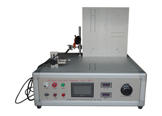 PLC Control อุปกรณ์ทดสอบ IEC ไมโครเวฟเครื่องทดสอบความทนทานต่อประตูเตาอบไมโครเวฟ